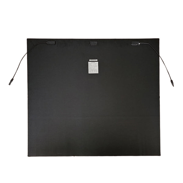 Sunman eArc 200W Black Square Flexible Solar Panel - Junction Box Underneath