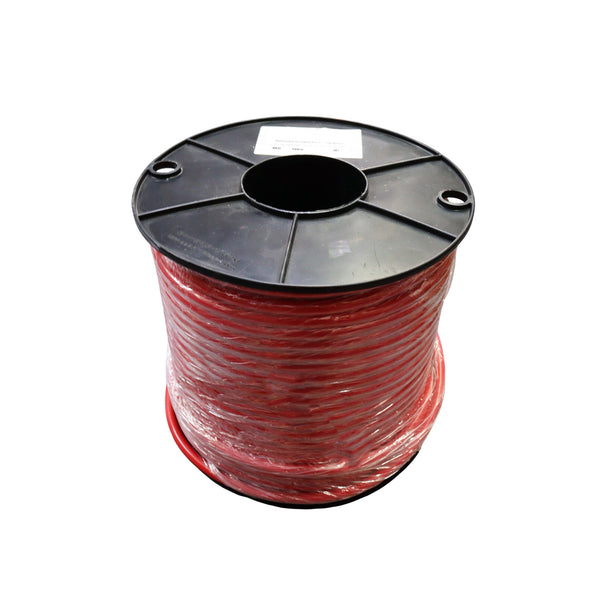 100m Roll of KEY 2B&S (32mm²) Red Single Core Automotive Cable
