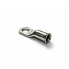 Close-up of the bellmouth cable entry on a 35mm² tinned copper lug