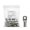 10 pack of 35mm² tinned copper bellmouth lugs with M8 stud hole and one loose lug
