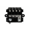 Top-down technical view of 4-way MIDI and 1-way MEGA fuse holder base