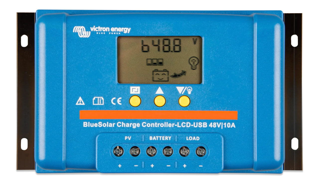 Victron 48V 10A BlueSolar PWM-LCD&USB Solar Charge Controller