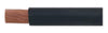 Side view of stripped 4B&S black single core automotive cable showing multi-stranded copper conductor