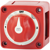 Blue Sea 300A Red Mini m-Series 3 Position (OFF/1/2) Battery Selector Switch
