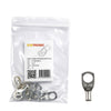 10 pack of 6mm² tinned copper bellmouth lugs with M10 stud hole and one loose lug
