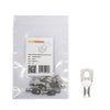 10 pack of 6mm² tinned copper bellmouth lugs with M6 stud hole and one loose lug