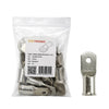 10 pack of 70mm² tinned copper bellmouth lugs with M6 stud hole and one loose lug