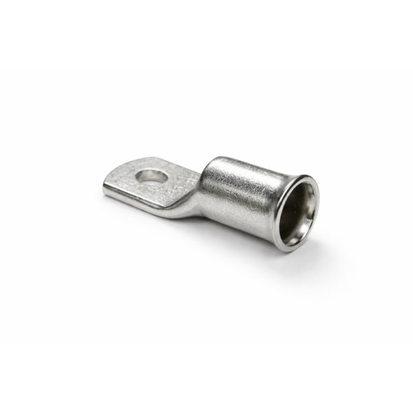 Single 95mm² tinned copper lug with bellmouth entry and M6 stud hole