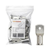 10 pack of 95mm² tinned copper bellmouth lugs with M6 stud hole and one loose lug