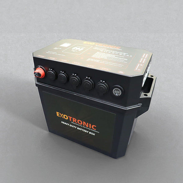 Exotronic Pre-wired Orion XS + SmartSolar + SmartShunt Lithium Battery Box