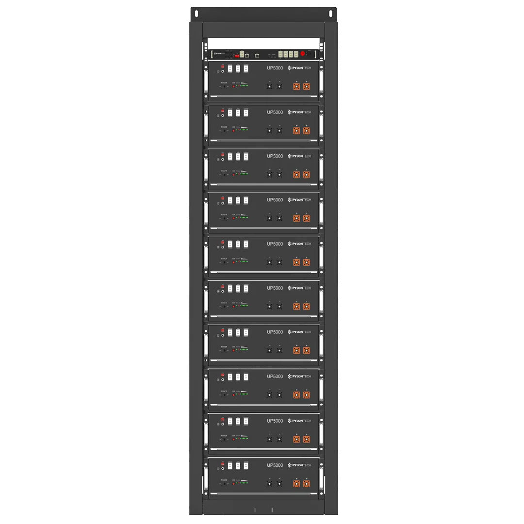 Bt Rack Pylontech Black Indoor Open Cabinet Rack BT-PT-RK2000 – Exotronic