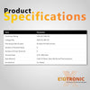 Exotronic 150A Black 6x M6 Stud Busbar with Cover 4
