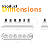 Exotronic 600A Black 6x M10 Stud Busbar with Cover 5