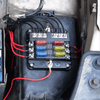 Exotronic 6 Blade Fuse Holder w/ Negative Bus Bar & Cover 4