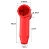 Exotronic Cable Insulated Covers to suit 6-16mm² | Red and Black Pair 1