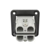 Exotronic Flush Mount Dual 50A Anderson Plug Panel w/ 2x 50A Grey Anderson Plugs