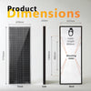 Exotronic 250W Fusion Fixed Solar Panel | Shade Resistant