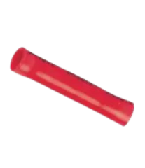 Hellermann Tyton Red Butt Splice In-line Crimp Connectors Main Image
