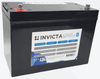 Invicta 12V 100Ah Bluetooth Lithium Battery Main Image