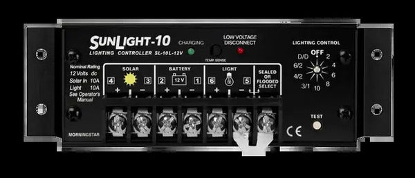 Morningstar SunLight 10amp/12v/LVDMain Image