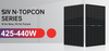 Seraphim SIV N-TOPCON Series 440W - Black Fixed Frame Solar Panel 1