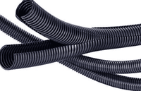 29mm ID Split Tube Flexible Conduit Black Main Image