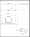 Victron Wall mount enclosure for BMV or MPPT Control 2