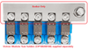 Victron Busbar to connect 5x Victron Modular fuse holders (CIP100200100) Main Image