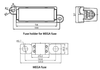 5x Victron 225A 80V Mega Fuse 3