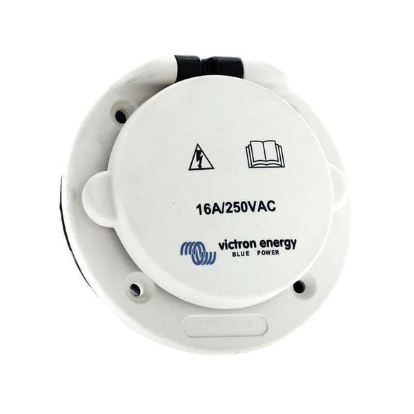 Victron Power Inlet Polyamid with cover 16A/250Vac (2p/3w) Main Image