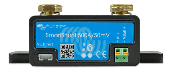 Victron 500A Smart Shunt (SmartShunt) Bluetooth Battery Monitor 1