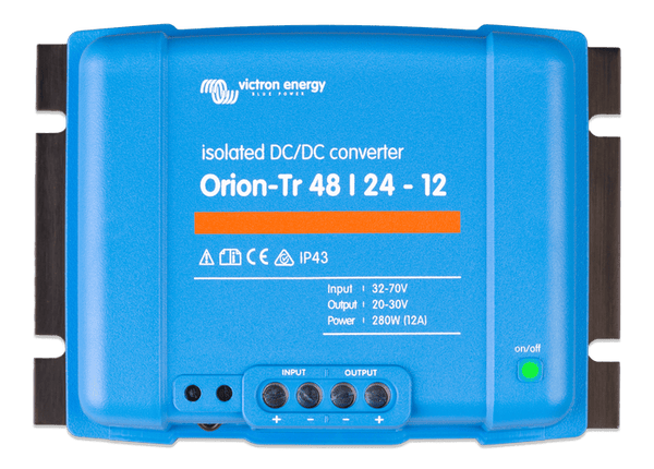 Victron 48V to 24V Orion-Tr 48/24-12A Isolated DC-DC Converter Main Image