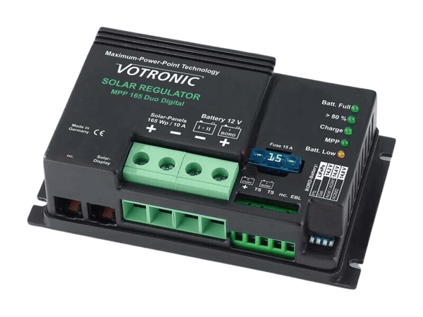 Votronic MPPT 10A Duo (Dual) 165 Solar Charge Controller w/ Remote Display 2