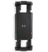 Wireless charger cradle expanded vertically to accommodate larger phones