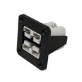 Exotronic Flush Mount Dual 50A Anderson Plug Panel w/ 2x 50A Grey Anderson Plugs