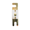 Top-down view of 175A ANL fuse featuring gold-plated terminals and white ceramic housing
