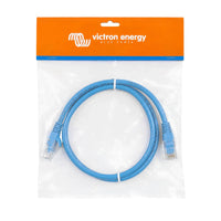 Coiled 0.3m blue Cat5e RJ45 UTP Ethernet patch cable with clear modular connectors