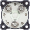 Rear view of Blue Sea HD-Series switch showing terminal studs and mounting holes