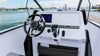 Scanstrut USB socket installed on a modern boat dashboard