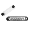 Top-down view of black 150A busbar with clear protective cover removed showing terminals