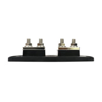 Side profile view of the Class T fuse block base and studs