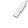White CMS C-style female connector