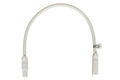 500mm white CMS connection lead with C style connectors at both ends