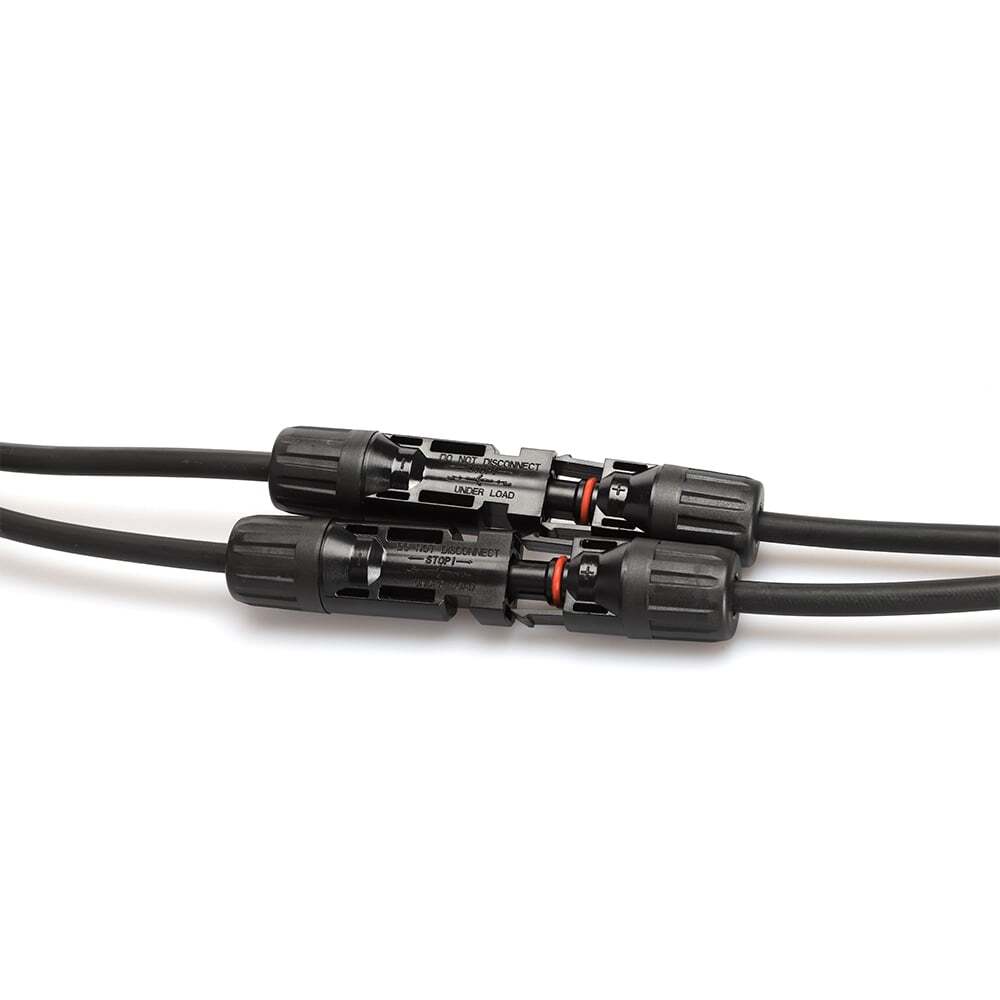 Detail shot of the locking mechanism with embossed Do Not Disconnect Under Load warning text