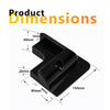 Product dimension diagram of corner bracket showing 150mm length, 90mm width and 60mm height