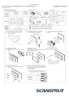 Step-by-step installation instructions for front and rear fit mounting options