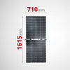 Sunman eArc 215W Flexible Solar Panel - Half Cut Shade Resistant