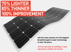 Sunman eArc 9V 85W Flexible Solar Panel - Junction Box Underneath - Free VGK 1