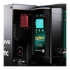 Close-up of Enerdrive 12V 40A DC2DC battery charger with MPPT solar input