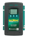 Front view of Enerdrive 24V 30A DC2DC battery charger showing LCD screen and control buttons